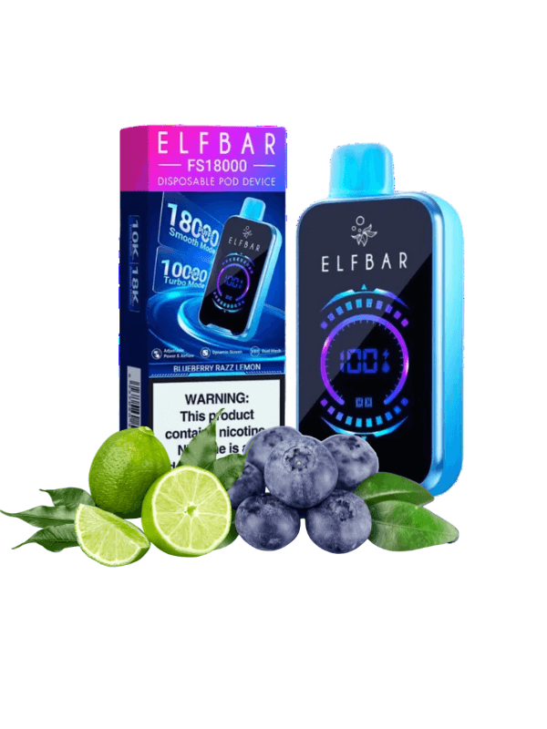 Caixa Elfbar FS 18.000 Puffs Atacado - Caixa com 10 unidades