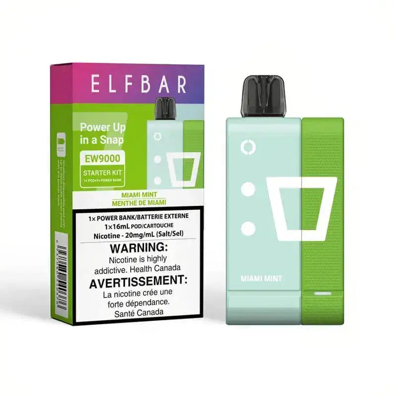 Caixa Elfbar Ew 9.000 Puffs Kit Bateria + Cartucho Atacado - Caixa com 10 unidades