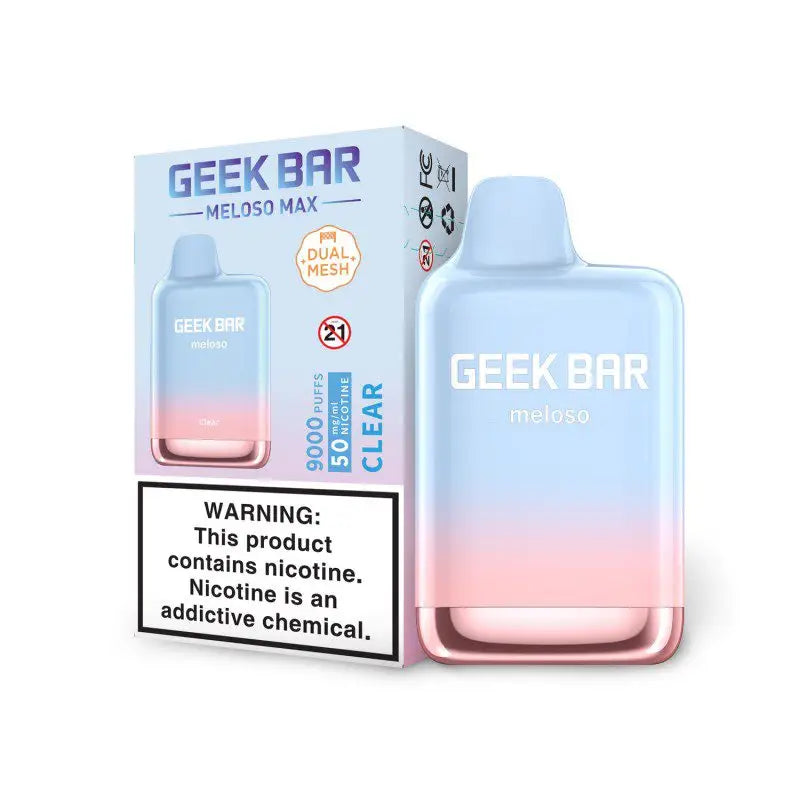 Caixa Geek Bar 9.000 Puffs Meloso Max Atacado - Caixa com 10 Unidades