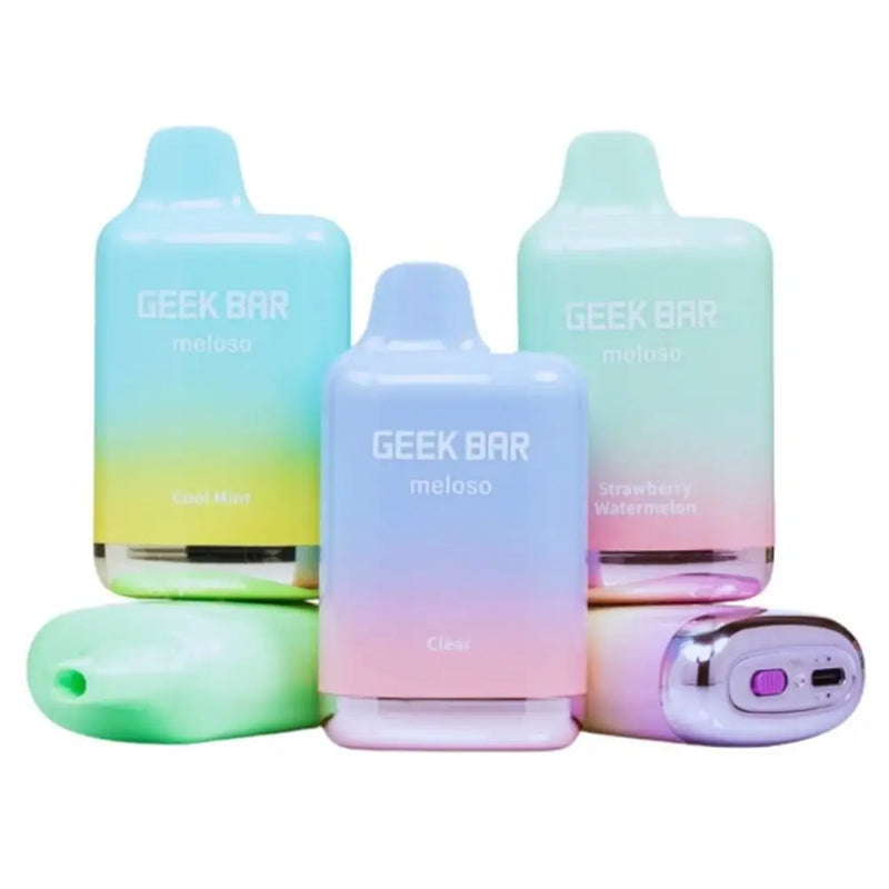 Caixa Geek Bar 9.000 Puffs Meloso Max Atacado - Caixa com 10 Unidades