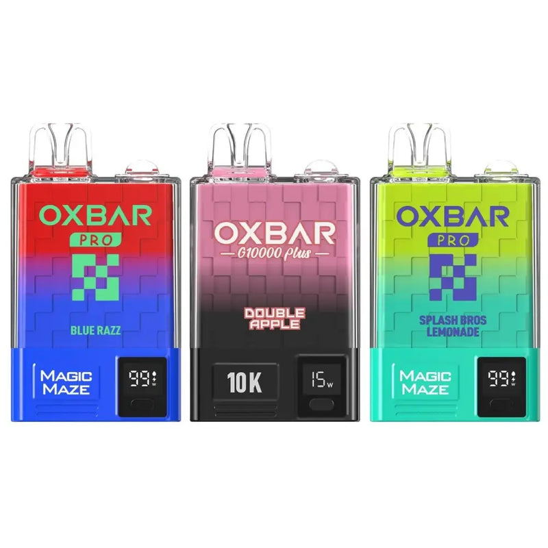 Caixa Oxbar 10.000 Puffs Atacado – Caixa com 10 unidades